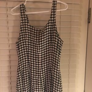Ann Taylor Hounds Tooth Dress Size 10 NWT